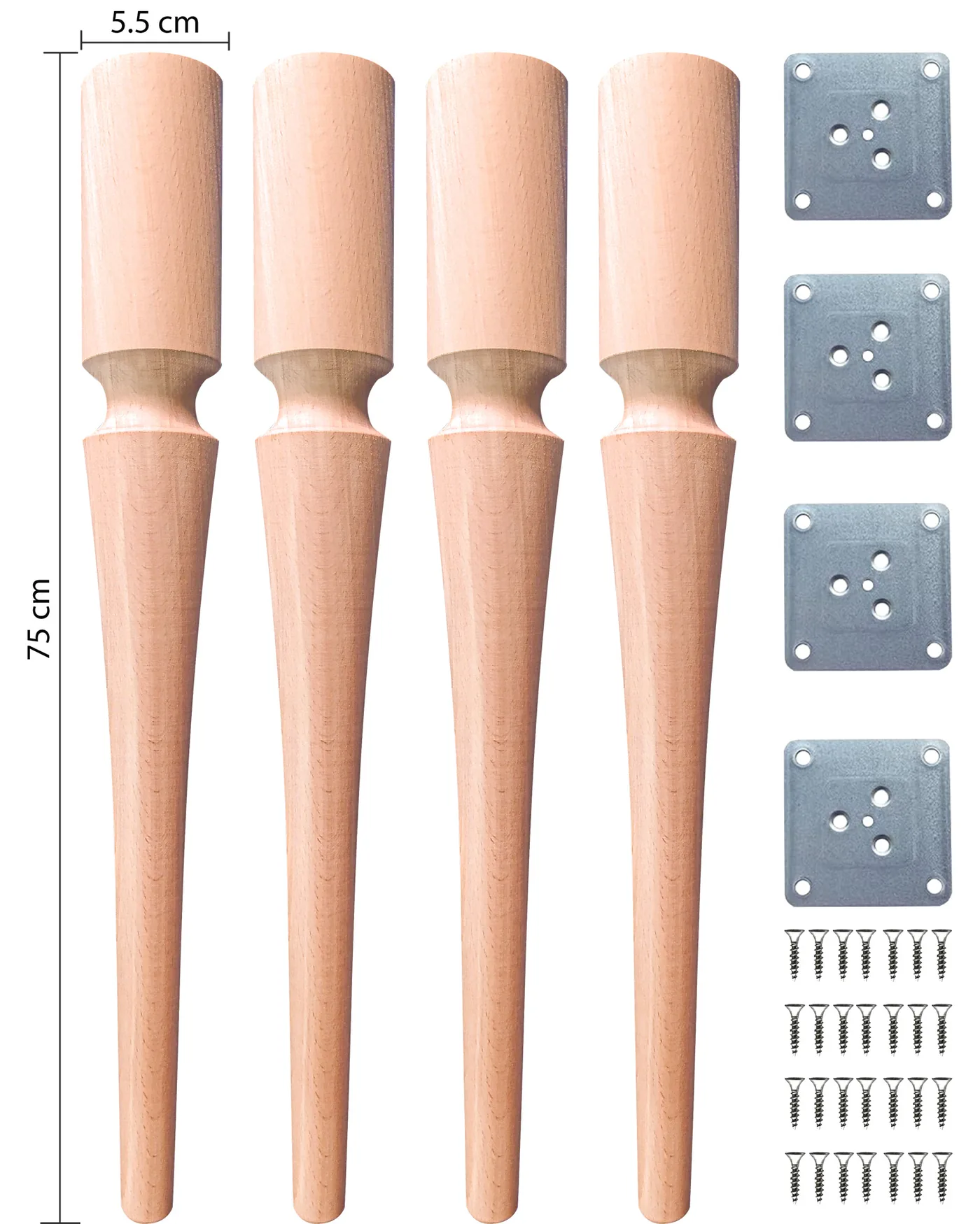 Masa ayağı 4'lü set -S-003