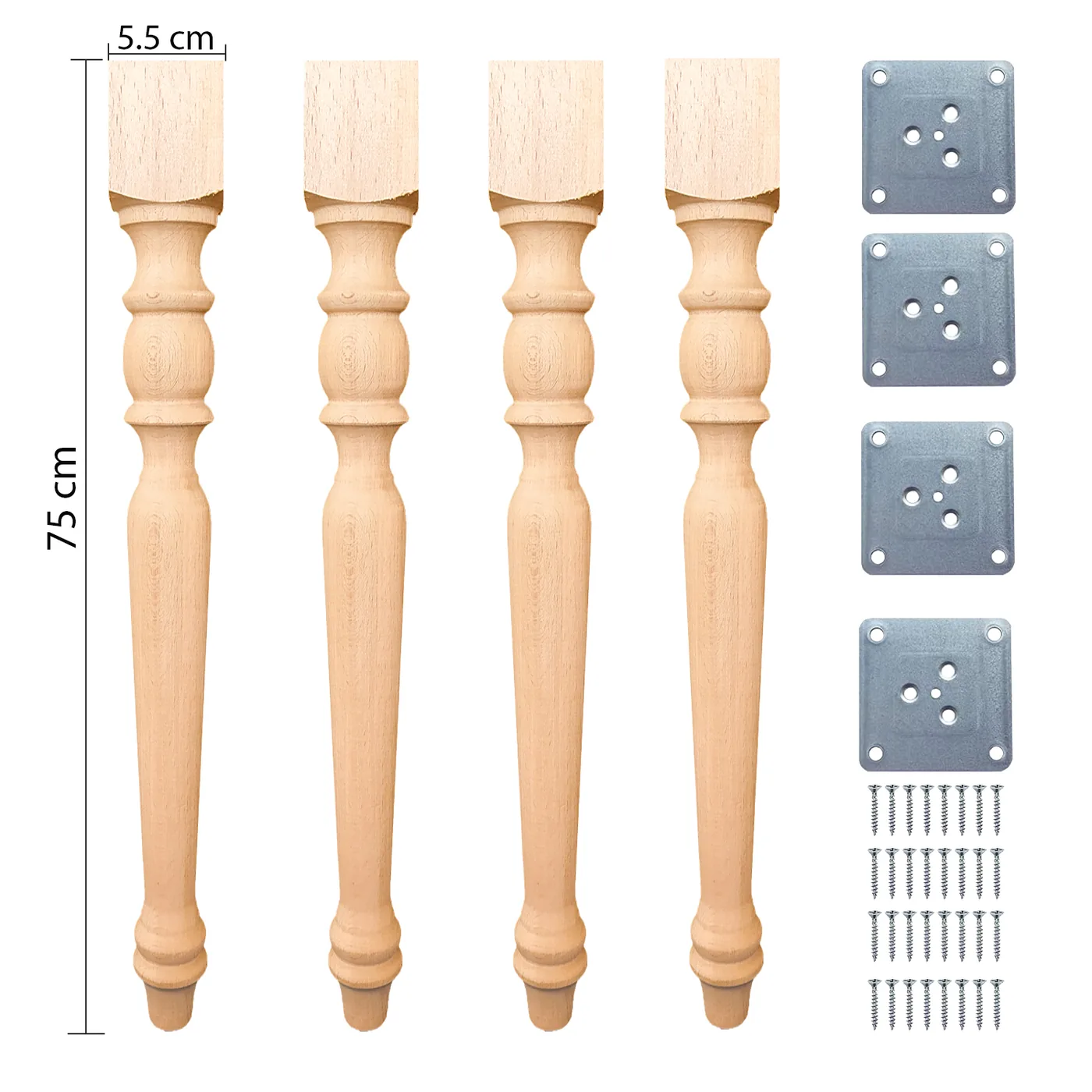 Masa ayağı 4'lü set