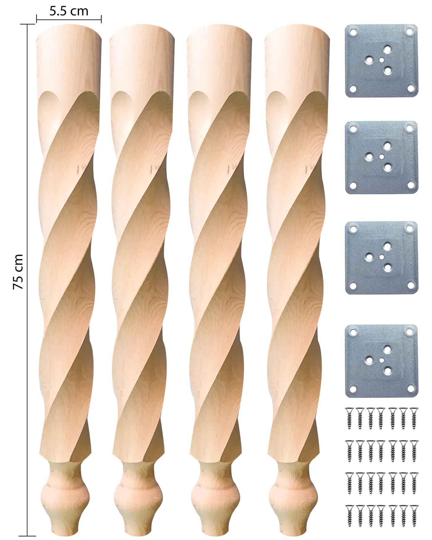 Masa ayağı 4'lü set -S-008