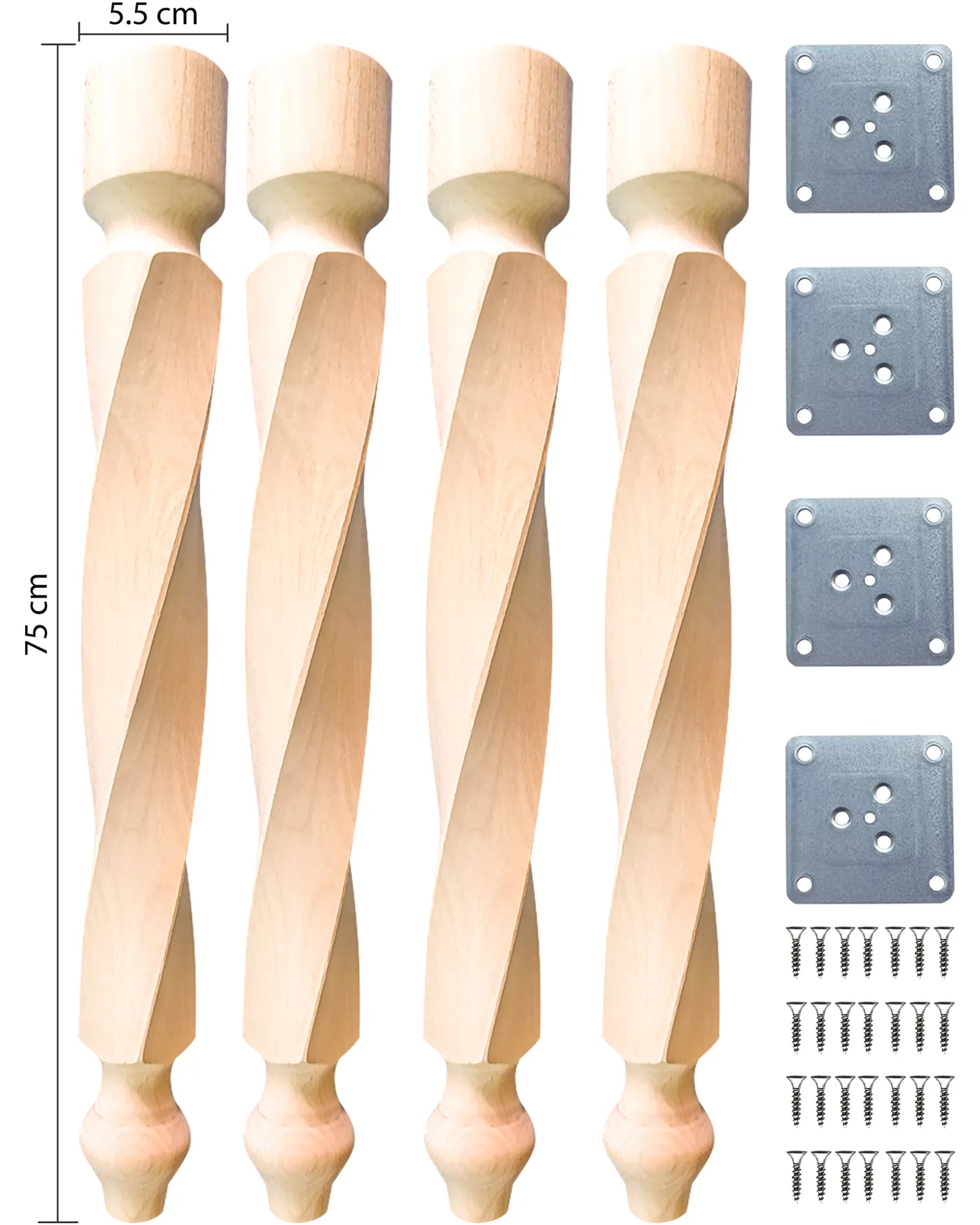 Masa ayağı 4'lü set -S-009