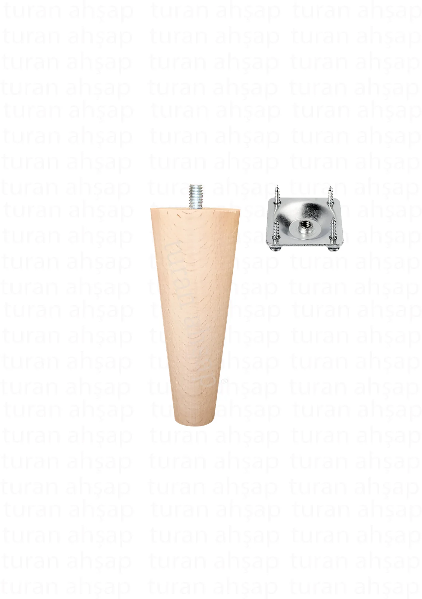 konik ayak- tv ünitesi- banyo dolabı ayağı - 3.5 cm kalınlık